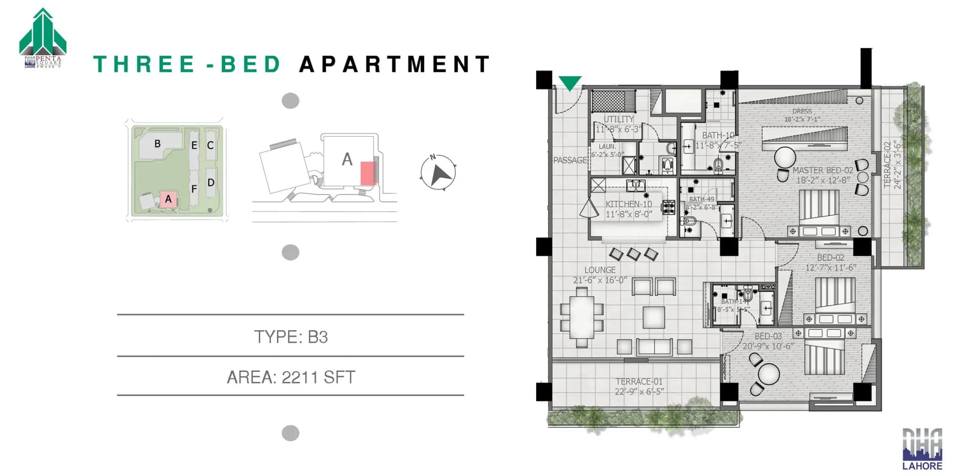 Luxurious Residential Apartment DHA Phase 5